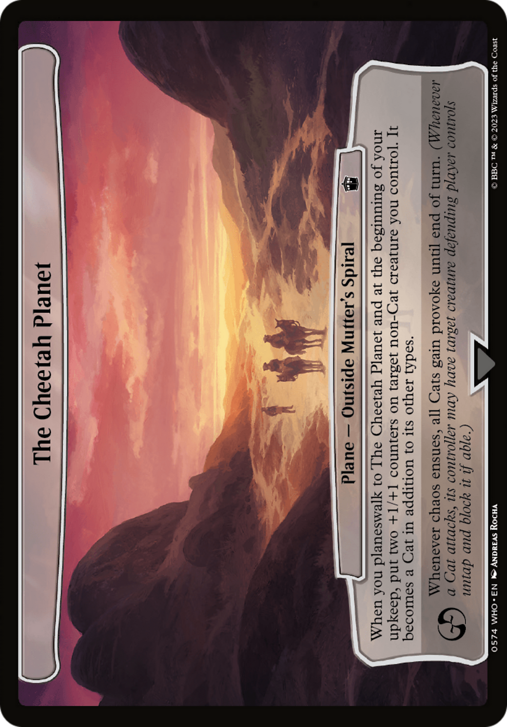 The Cheetah Planet [Doctor Who] | Tabernacle Games
