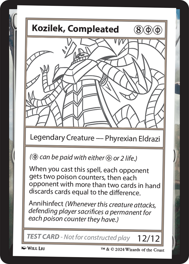 Kozilek, Completed [Mystery Booster 2 Playtest Cards] | Tabernacle Games