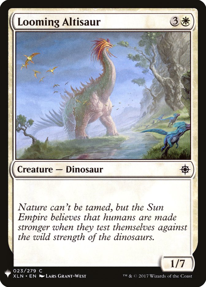 Looming Altisaur [Mystery Booster] | Tabernacle Games