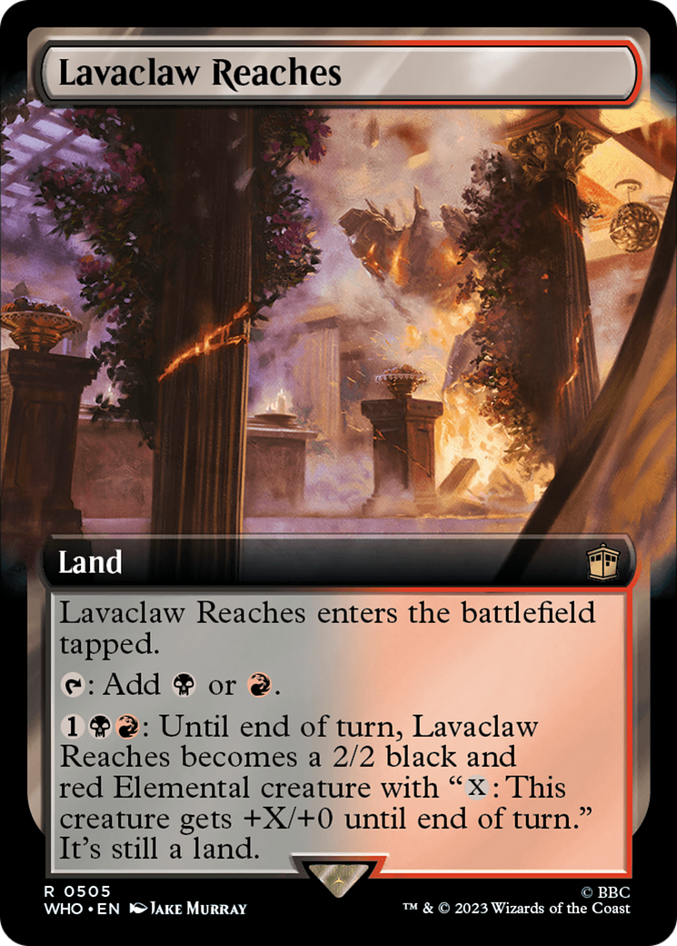 Lavaclaw Reaches (Extended Art) [Doctor Who] | Tabernacle Games