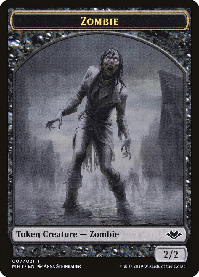 Zombie Token [Modern Horizons Tokens] | Tabernacle Games