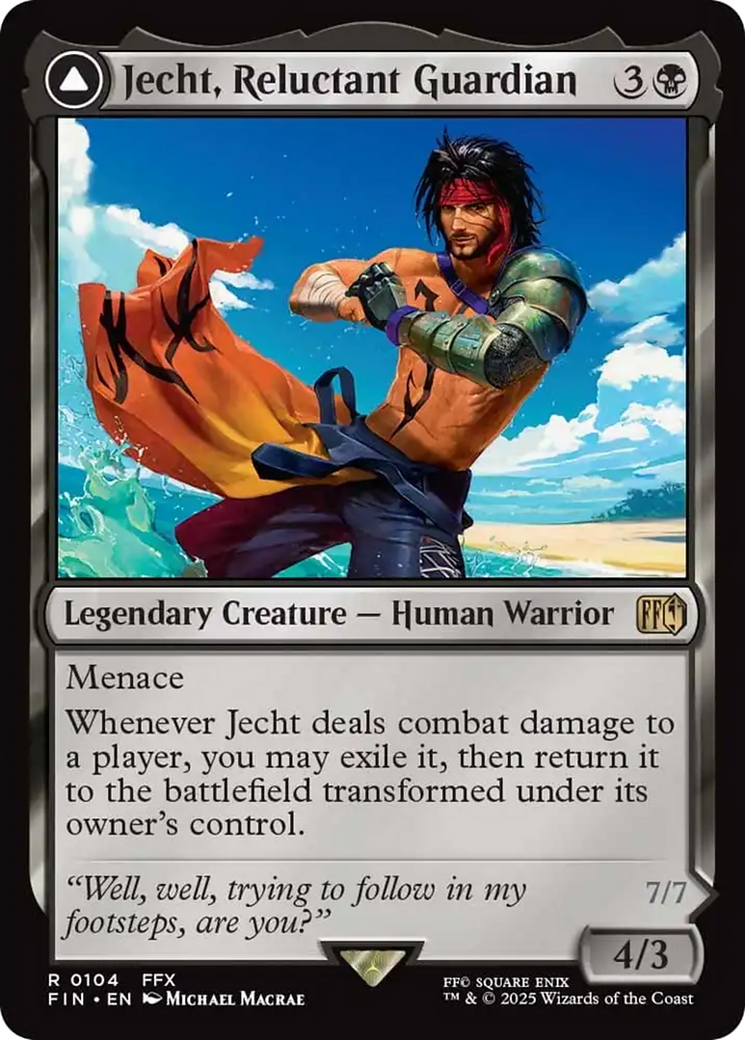 Jecht, Reluctant Guardian // Braska's Final Aeon [FINAL FANTASY] | Tabernacle Games