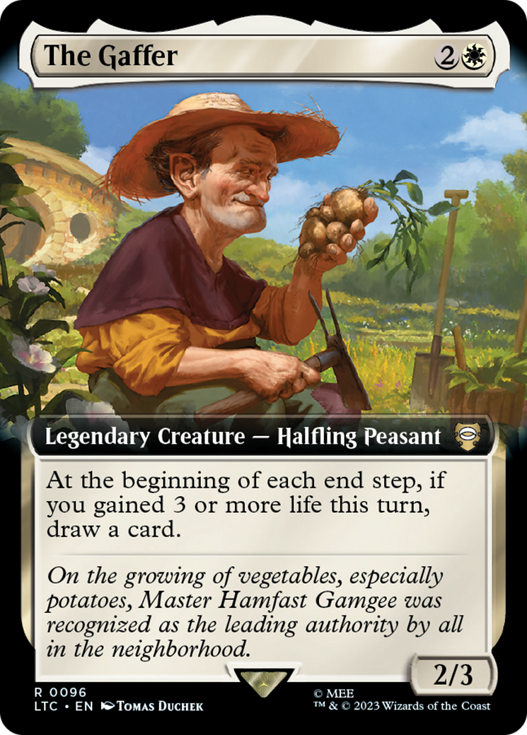 The Gaffer (Extended Art) [The Lord of the Rings: Tales of Middle-Earth Commander] | Tabernacle Games