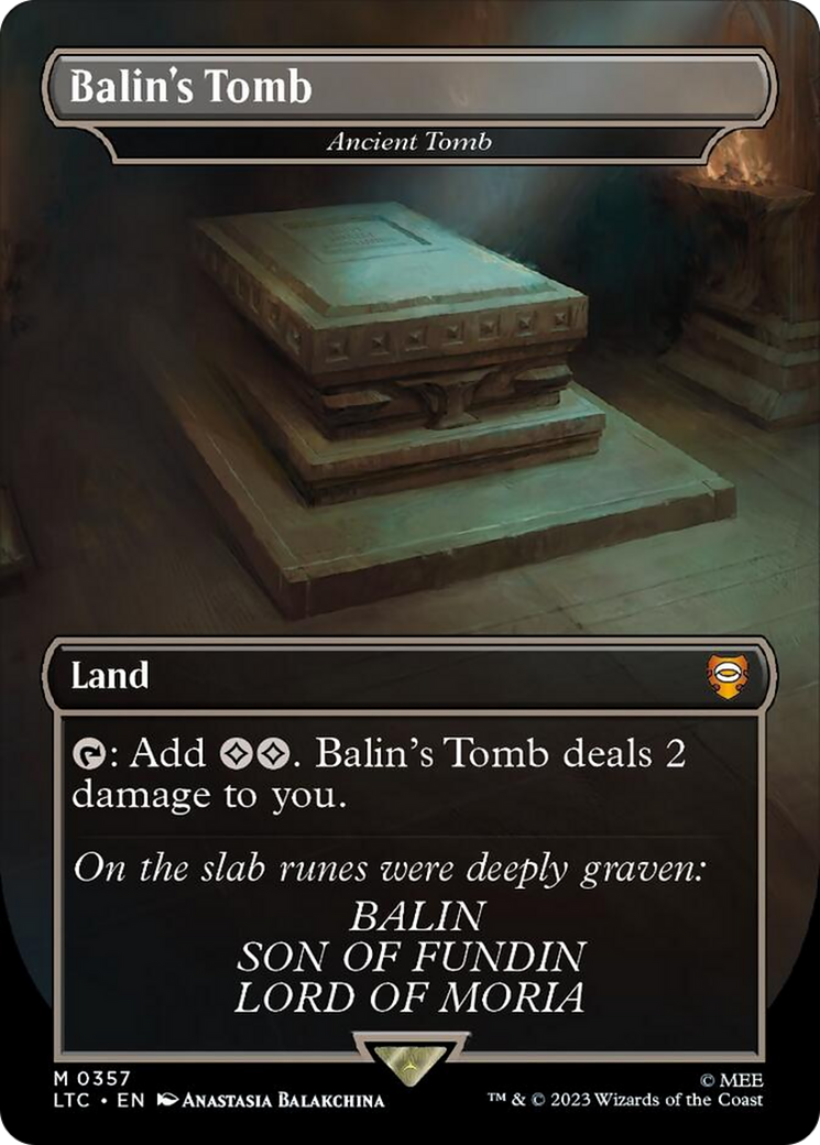 Balin's Tomb - Ancient Tomb [The Lord of the Rings: Tales of Middle-Earth Commander] | Tabernacle Games