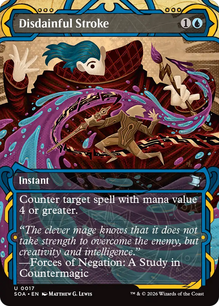 Disdainful Stroke [Secrets of Strixhaven: Mystical Archive] | Tabernacle Games