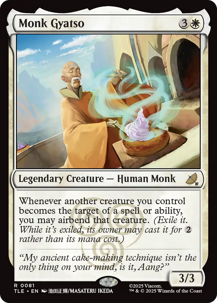 Monk Gyatso [Avatar: The Last Airbender: Eternal-Legal] | Tabernacle Games