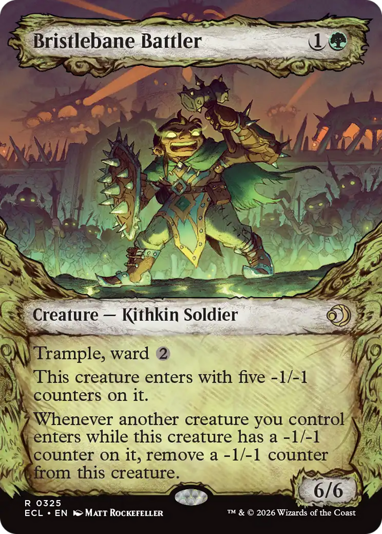 Bristlebane Battler (Showcase) [Lorwyn Eclipsed] | Tabernacle Games