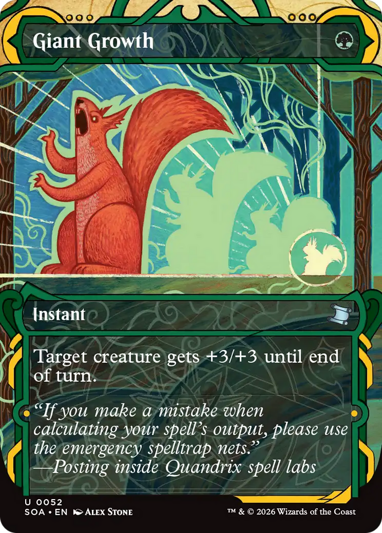 Giant Growth [Secrets of Strixhaven: Mystical Archive] | Tabernacle Games