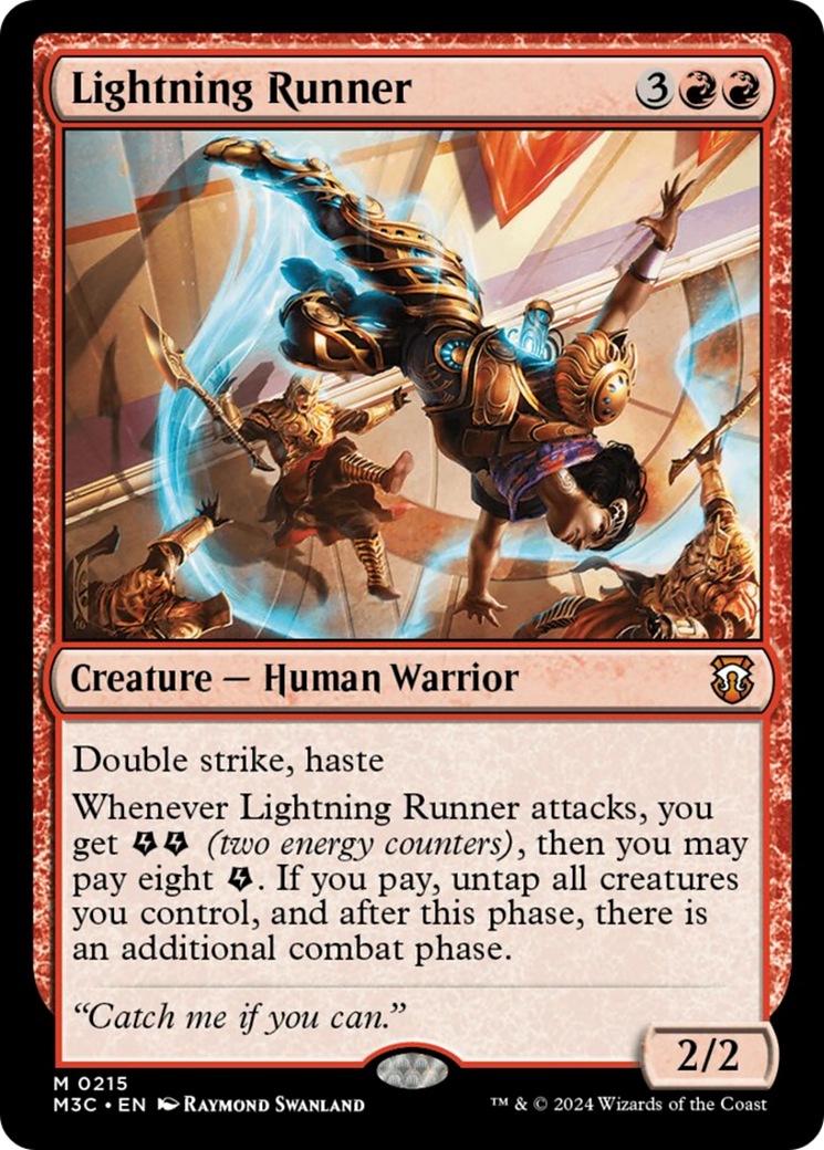 Lightning Runner [Modern Horizons 3 Commander] | Tabernacle Games