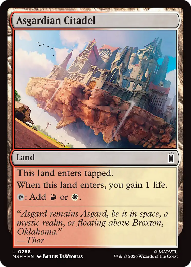 Asgardian Citadel [Marvel Super Heroes] | Tabernacle Games