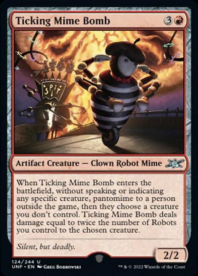 Ticking Mime Bomb [Unfinity] | Tabernacle Games