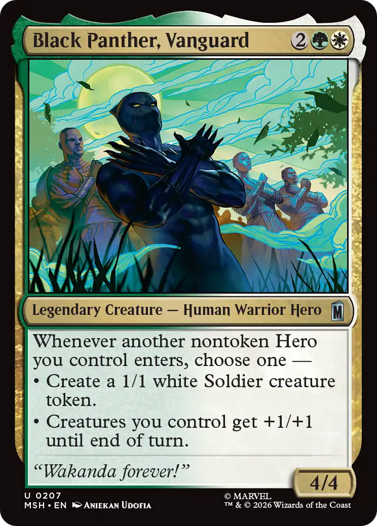 Black Panther, Vanguard [Marvel Super Heroes] | Tabernacle Games