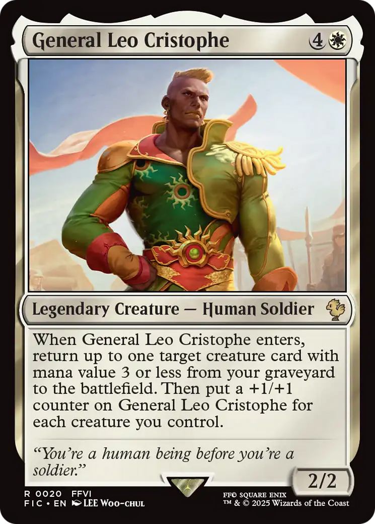 General Leo Cristophe [FINAL FANTASY Commander] | Tabernacle Games