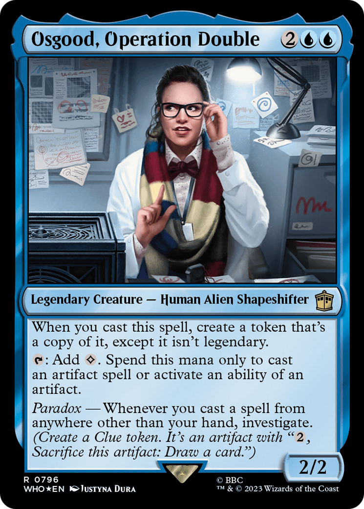 Osgood, Operation Double (Surge Foil) [Doctor Who] | Tabernacle Games