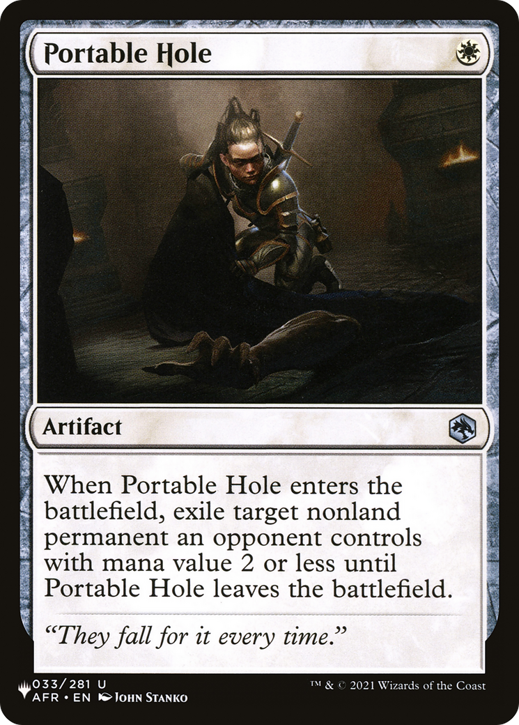 Portable Hole [The List] | Tabernacle Games