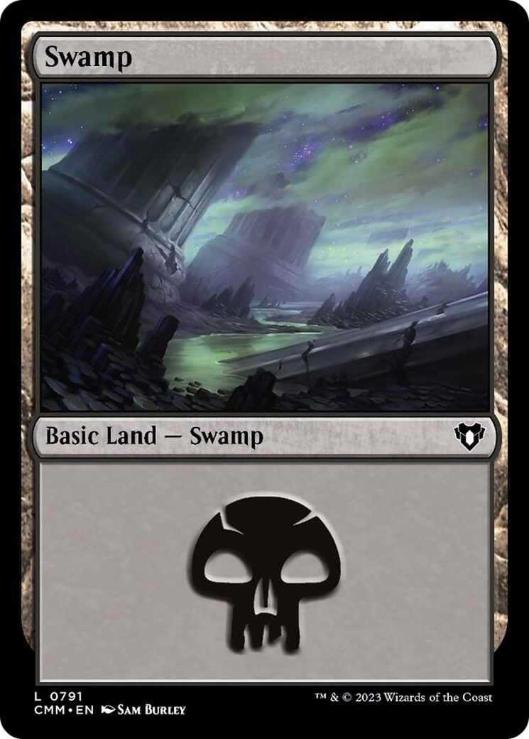 Swamp (791) [Commander Masters] | Tabernacle Games