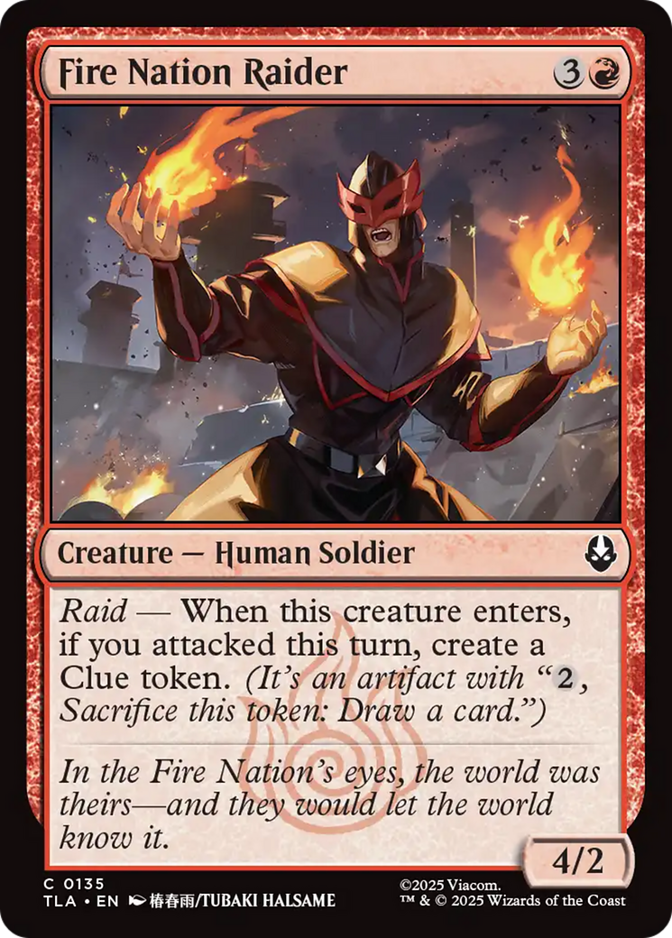 Fire Nation Raider [Avatar: The Last Airbender] | Tabernacle Games