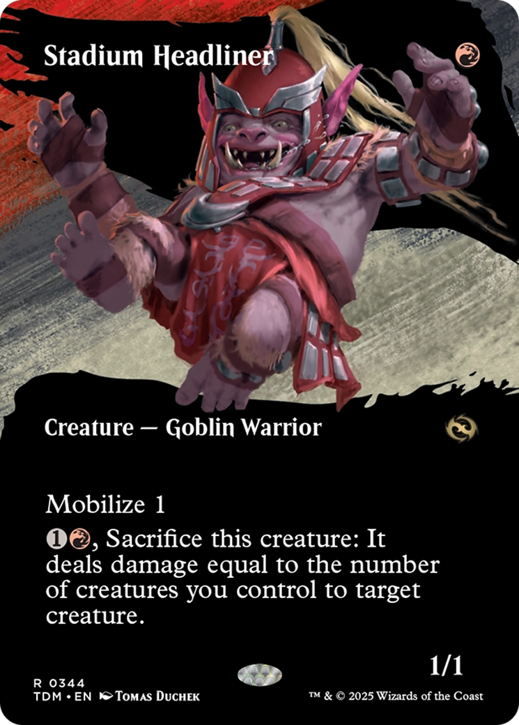 Stadium Headliner (Borderless) [Tarkir: Dragonstorm] | Tabernacle Games