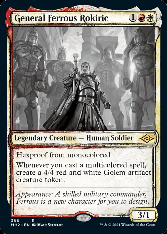 General Ferrous Rokiric (Sketch) [Modern Horizons 2] | Tabernacle Games