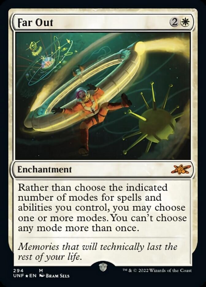 Far Out (Galaxy Foil) [Unfinity] | Tabernacle Games
