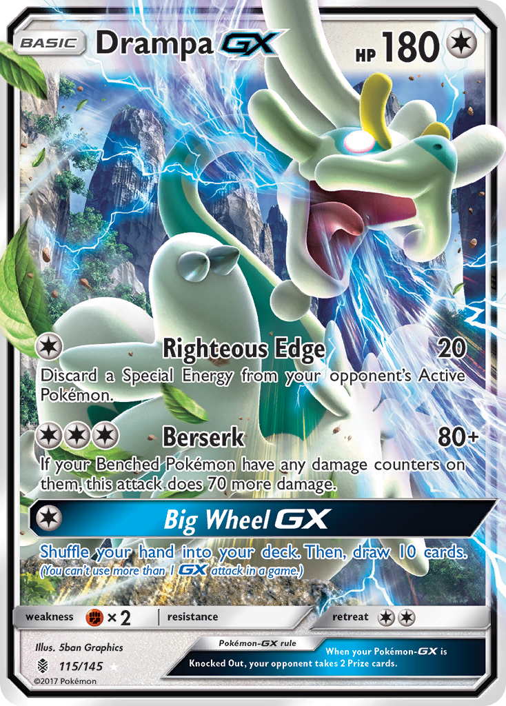 Drampa GX (115/145) [Sun & Moon: Guardians Rising] | Tabernacle Games