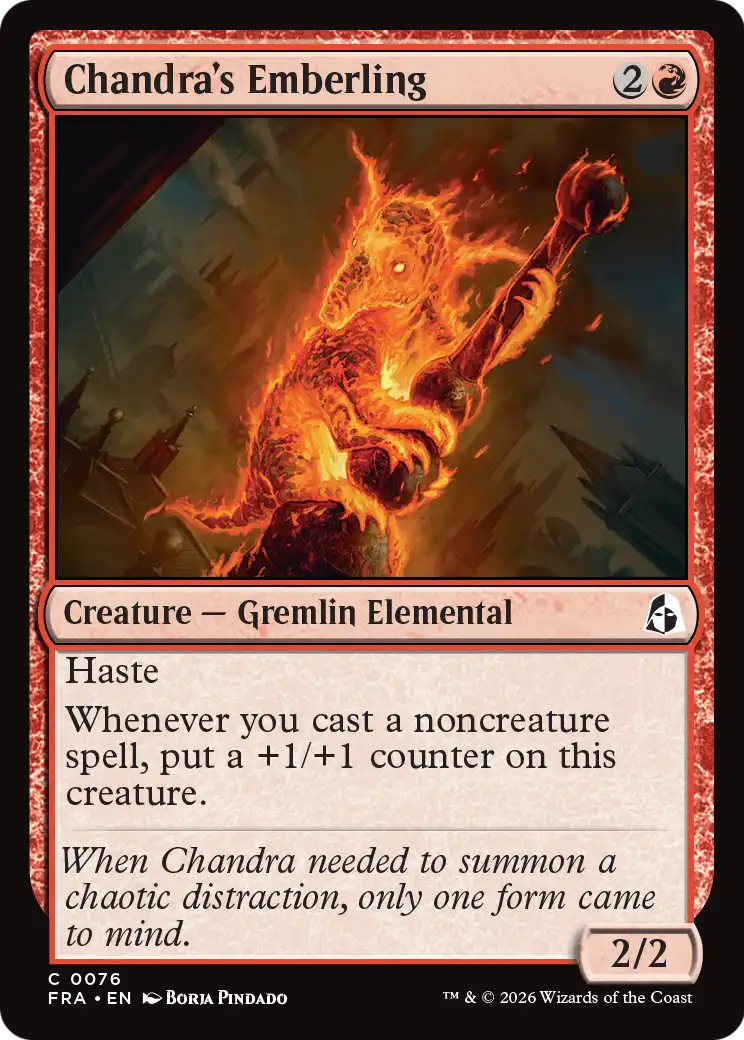 Chandra's Emberling [Reality Fracture] | Maze of Fitzroy