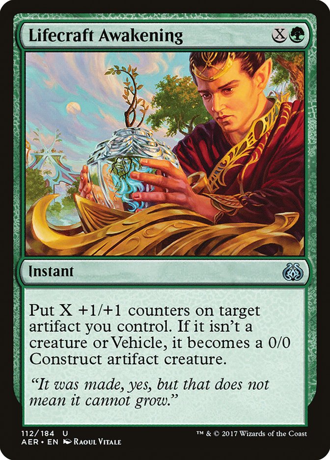 Lifecraft Awakening [Aether Revolt] | Tabernacle Games
