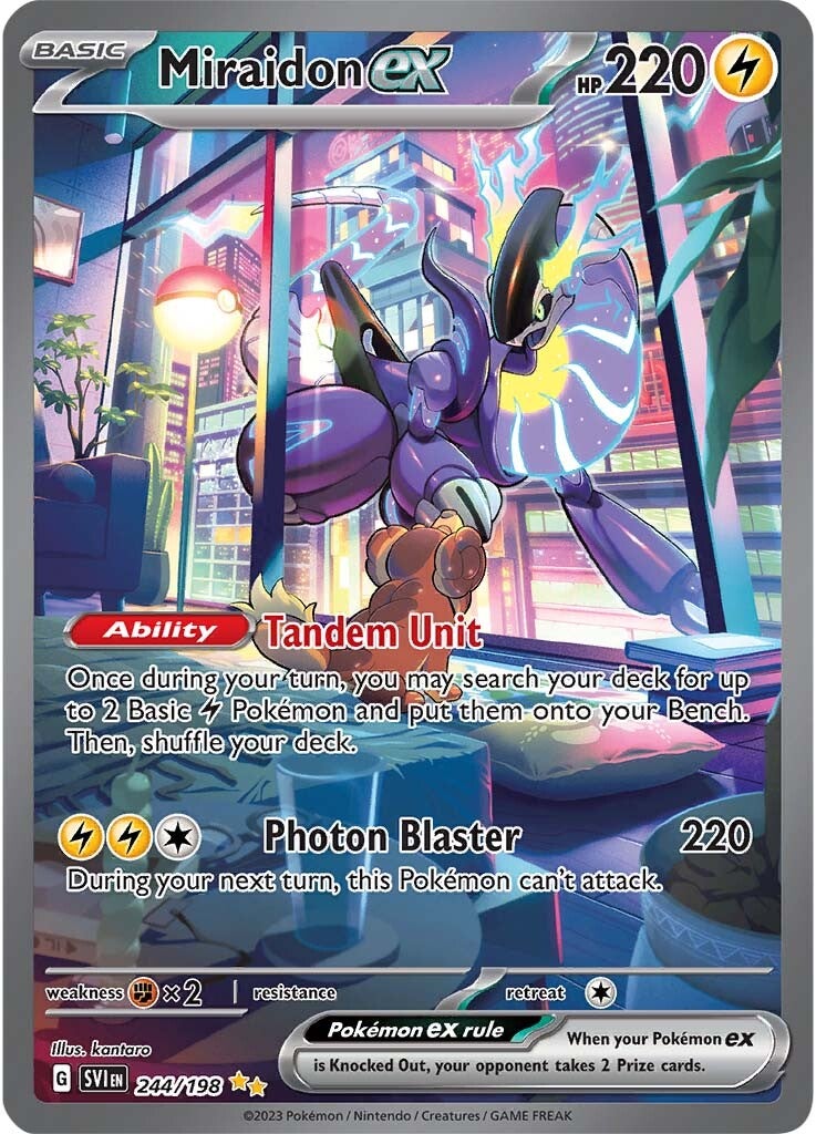 Miraidon ex (244/198) [Scarlet & Violet: Base Set] | Tabernacle Games