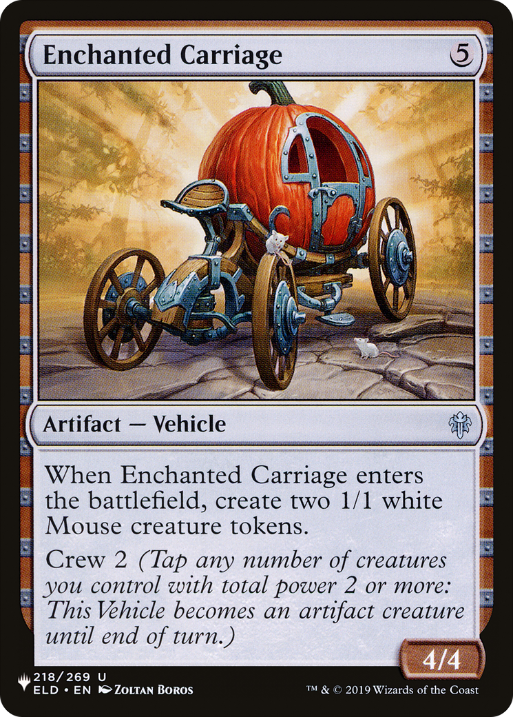 Enchanted Carriage [The List] | Tabernacle Games