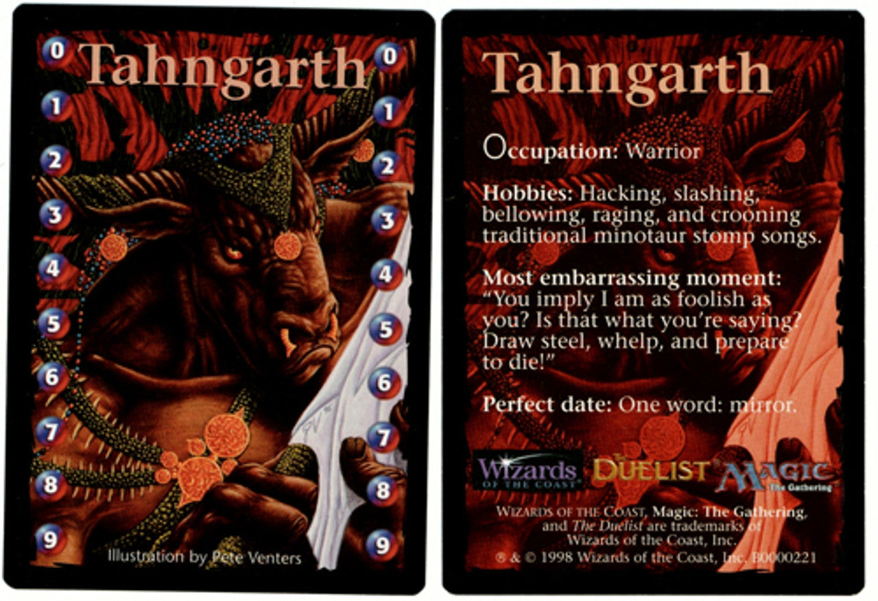 Tahngarth Life Counter Token [Media Promos] | Tabernacle Games