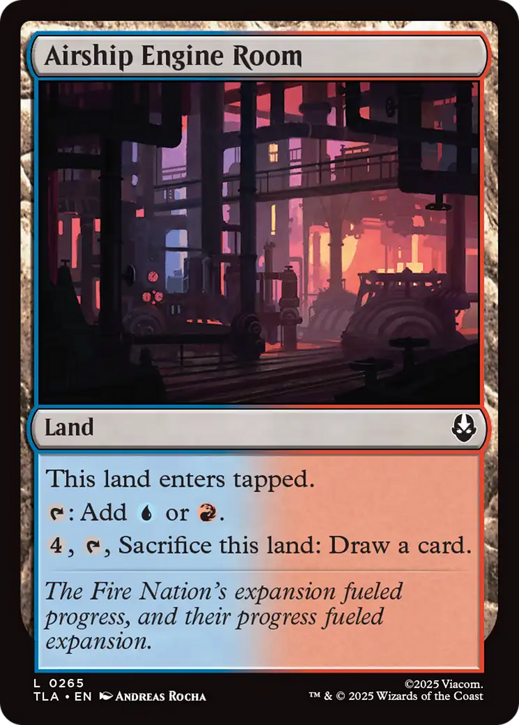 Airship Engine Room [Avatar: The Last Airbender] | Tabernacle Games