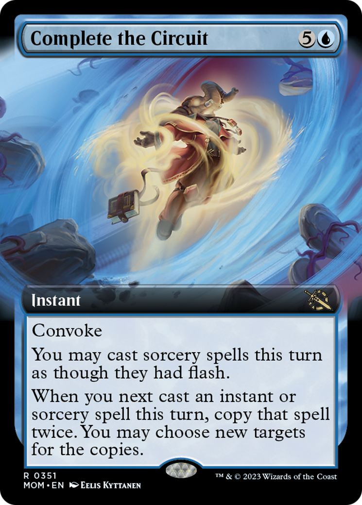 Complete the Circuit (Extended Art) [March of the Machine] | Tabernacle Games