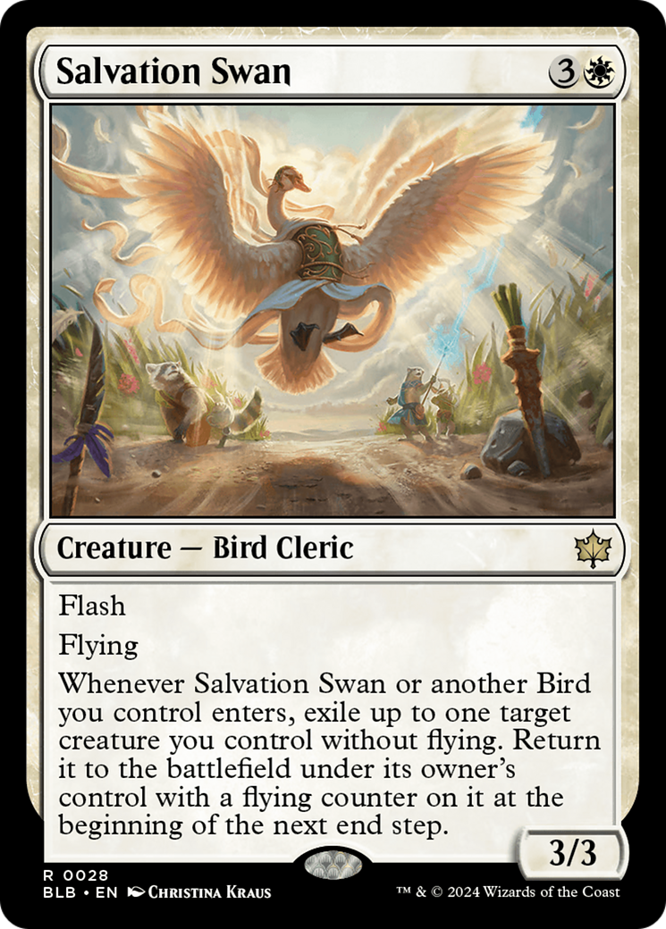 Salvation Swan [Bloomburrow] | Tabernacle Games