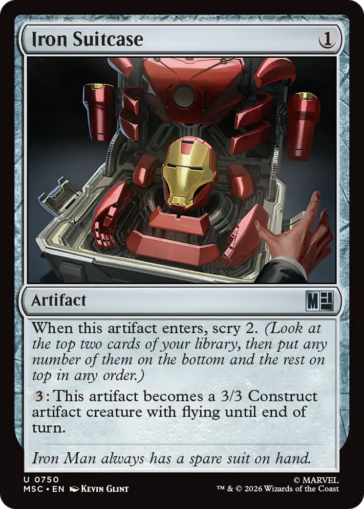 Iron Suitcase [Marvel Super Heroes Commander] | Tabernacle Games