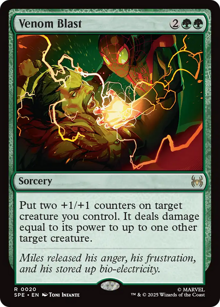 Venom Blast [Marvel's Spider-Man: Eternal-Legal] | Tabernacle Games
