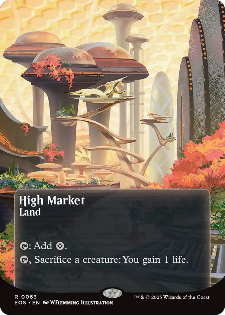 High Market (0063) (Borderless) [Edge of Eternities: Stellar Sights] | Tabernacle Games