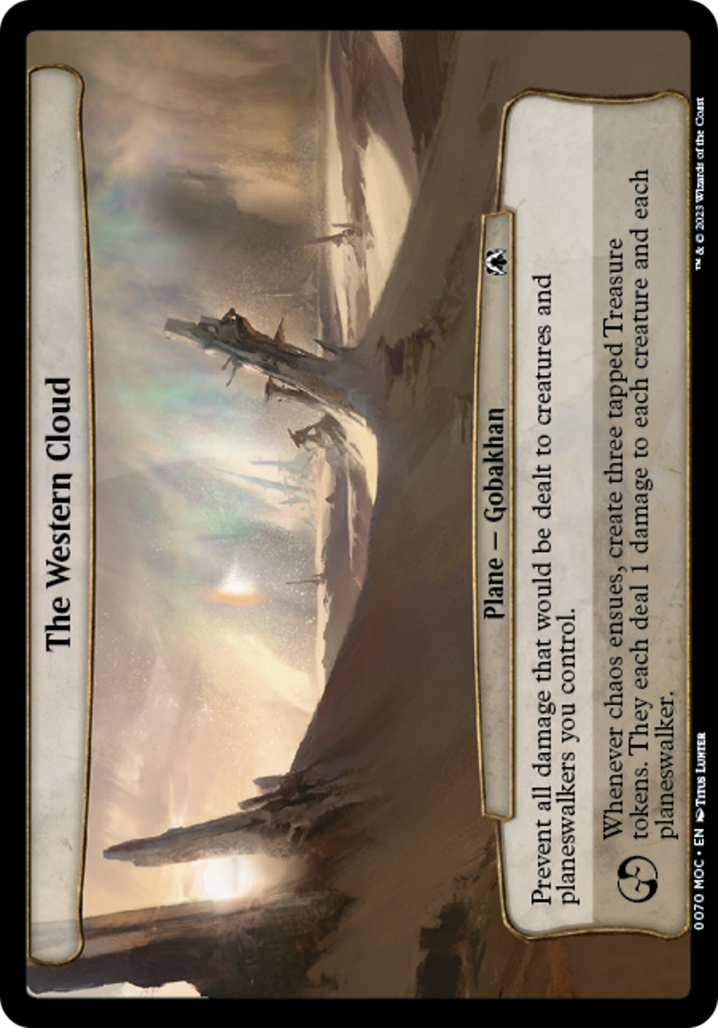 The Western Cloud [March of the Machine Commander] | Tabernacle Games