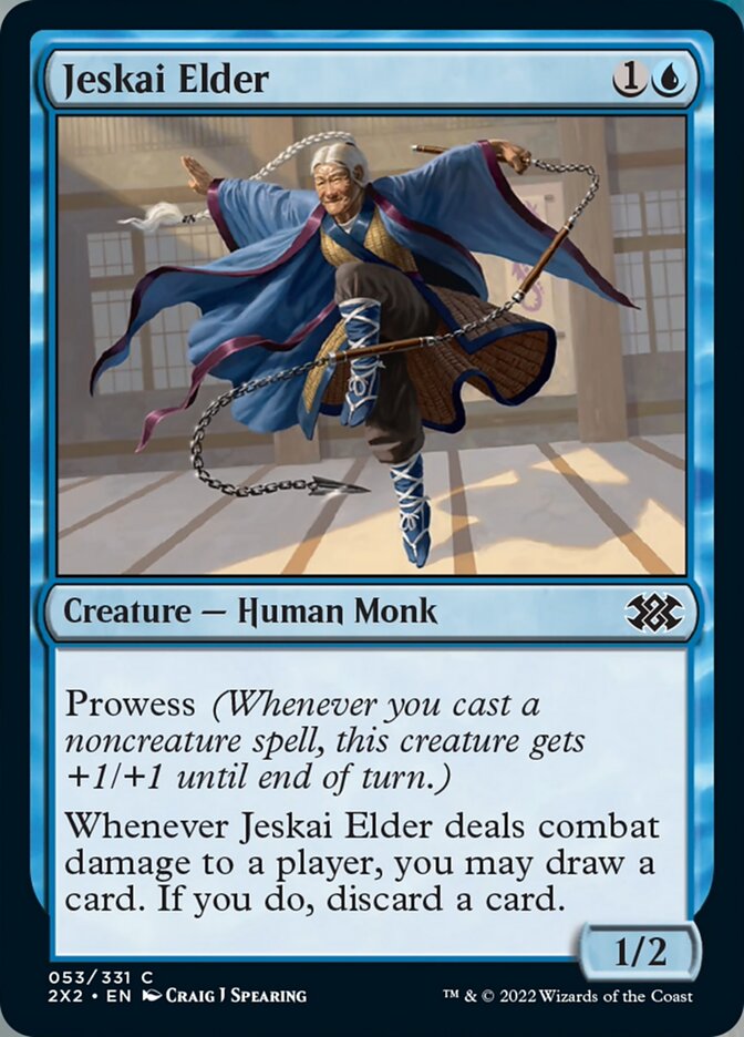 Jeskai Elder [Double Masters 2022] | Tabernacle Games