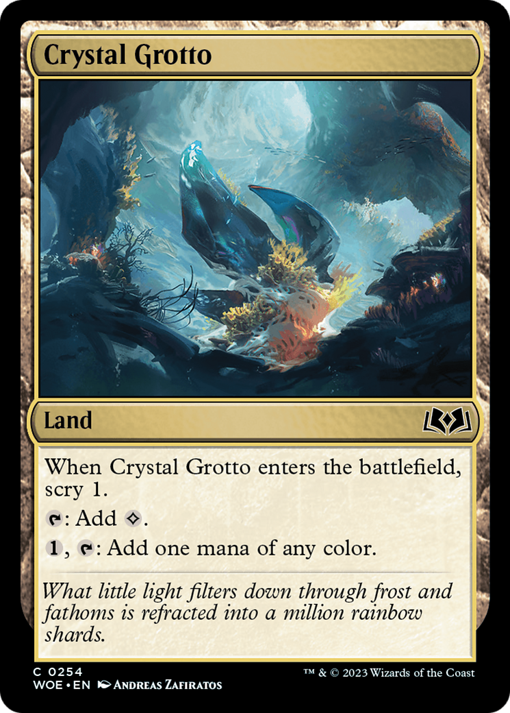 Crystal Grotto [Wilds of Eldraine] | Tabernacle Games