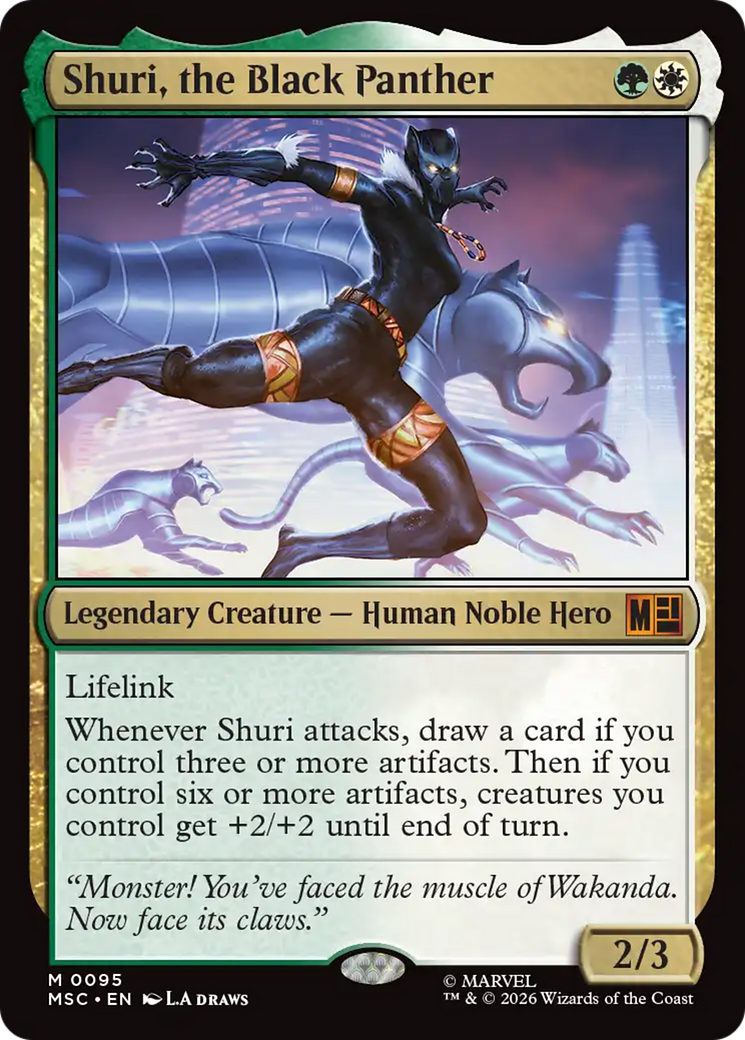 Shuri, the Black Panther [Marvel Super Heroes Commander] | Tabernacle Games