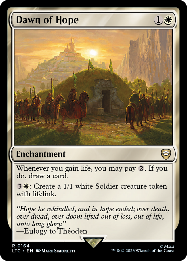 Dawn of Hope [The Lord of the Rings: Tales of Middle-Earth Commander] | Tabernacle Games