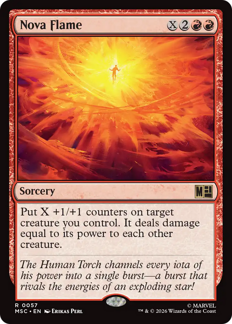 Nova Flame [Marvel Super Heroes Commander] | Tabernacle Games