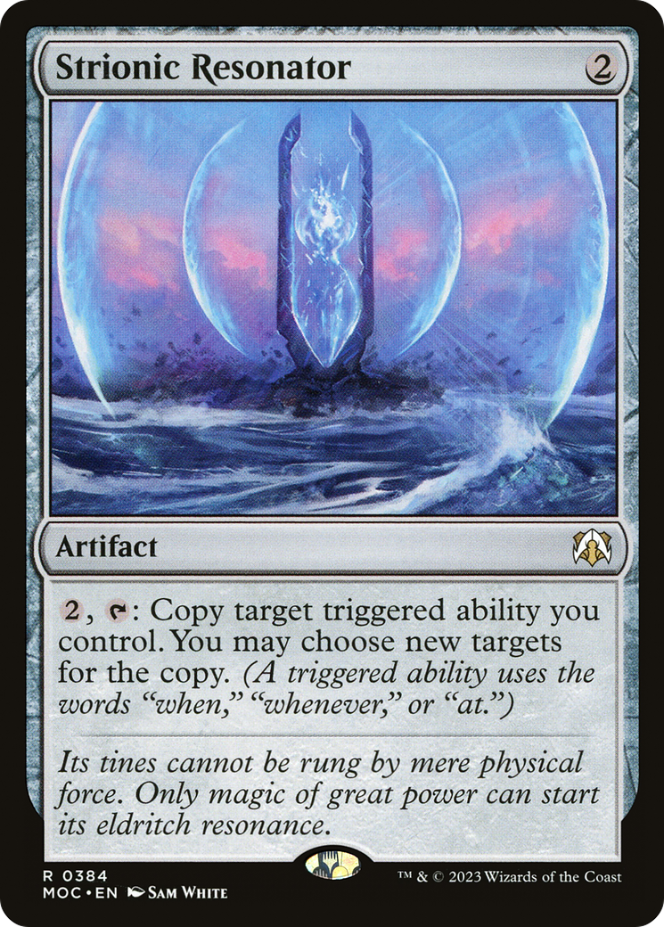 Strionic Resonator [March of the Machine Commander] | Tabernacle Games