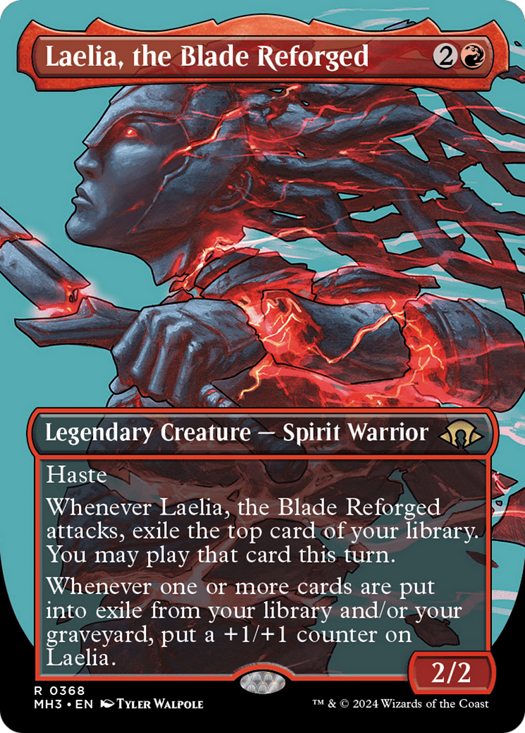 Laelia, the Blade Reforged (Borderless) [Modern Horizons 3] | Tabernacle Games