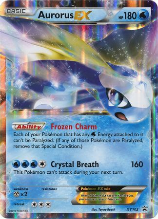 Aurorus EX (XY102) (Jumbo Card) [XY: Black Star Promos] | Tabernacle Games