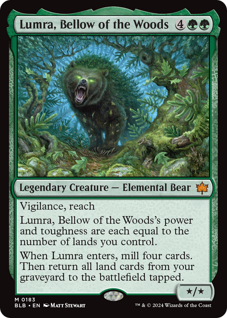 Lumra, Bellow of the Woods [Bloomburrow] | Tabernacle Games