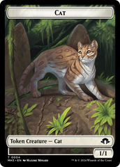 Eldrazi Spawn // Cat Double-Sided Token [Modern Horizons 3 Tokens] | Tabernacle Games