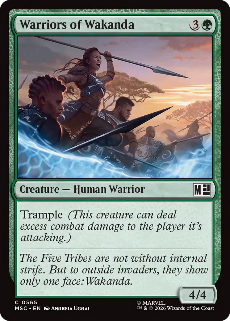 Warriors of Wakanda [Marvel Super Heroes Commander] | Tabernacle Games