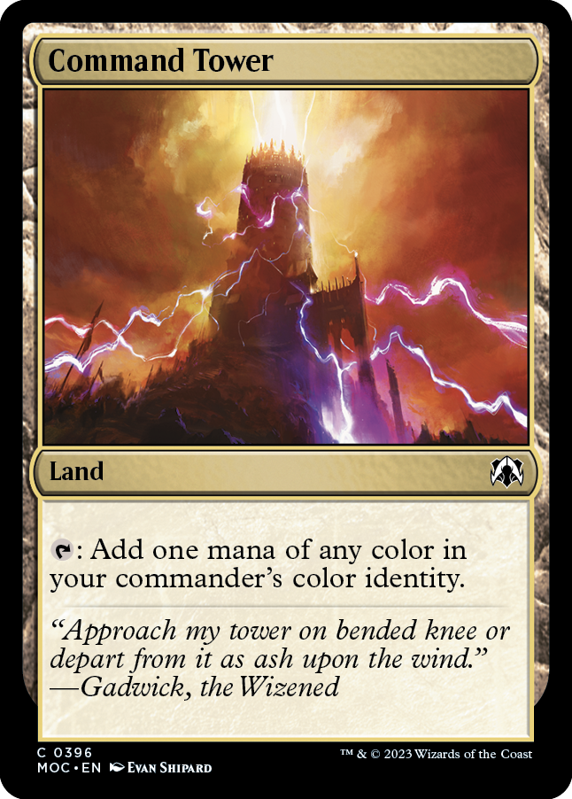 Command Tower [March of the Machine Commander] | Tabernacle Games