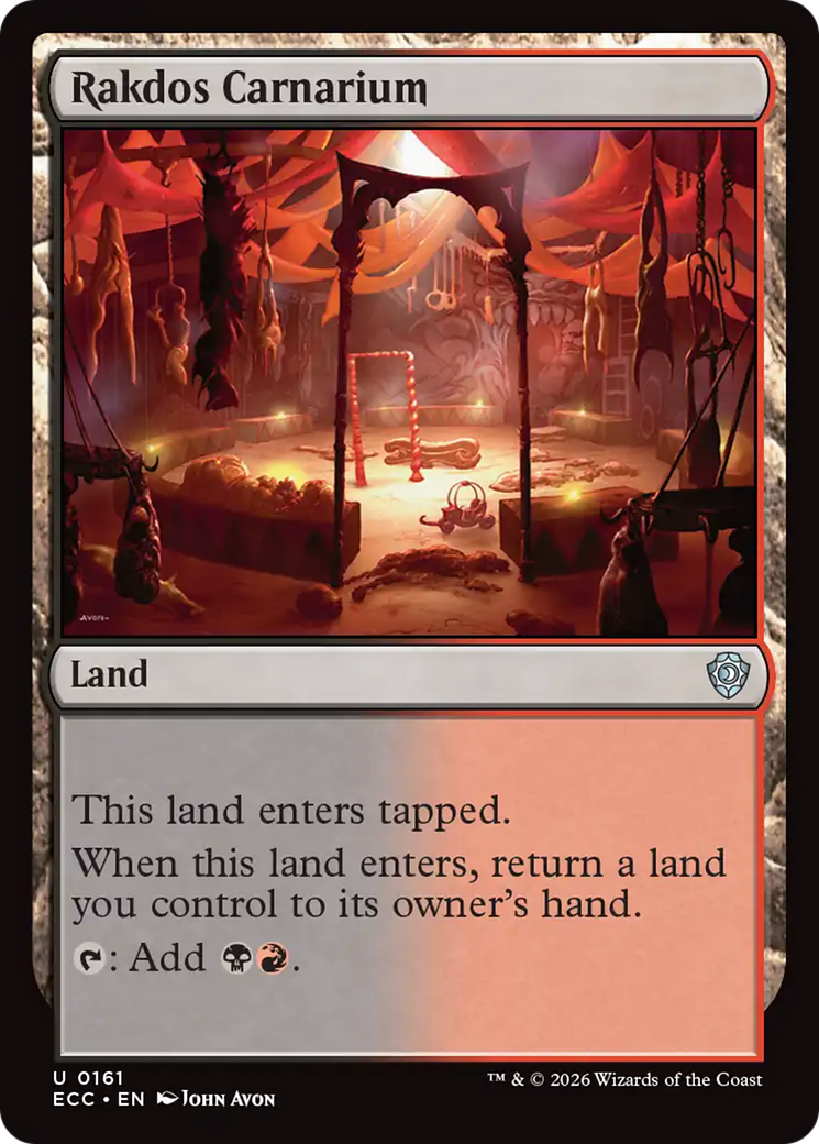 Rakdos Carnarium [Lorwyn Eclipsed Commander] | Tabernacle Games